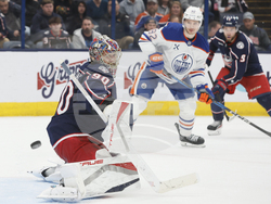Oilers Blue Jackets Hockey