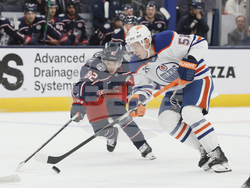 Oilers Blue Jackets Hockey