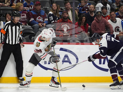 Blackhawks Avalanche Hockey