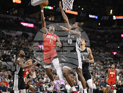 Rockets Spurs Basketball