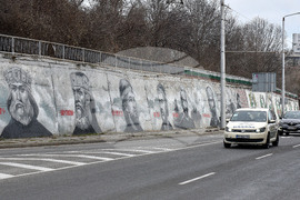 Варна - възстановени графити