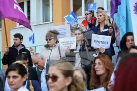 Бургас - РИОСВ - протест