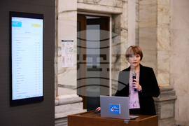 Централна избирателна комисия - брифинг - Росица Матева