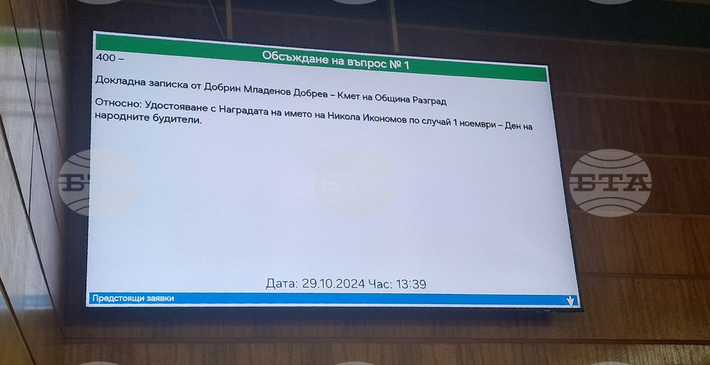 Разград - Общински съвет - заседание