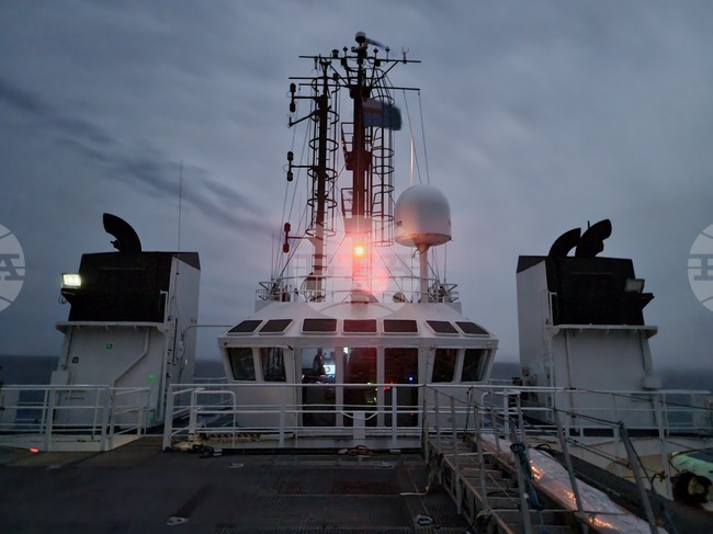 Day 21 – Antarctica - Sv. Sv. Kiril i Metodii – sailing – summer deck - gangway – RSV 421