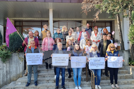 Велико Търново - КНСБ - протест