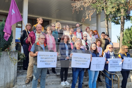 Велико Търново - КНСБ - протест