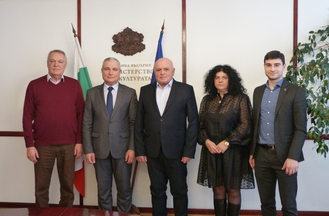 Министерство на културата: Зам.-министър доц. Д-р Пламен Славов проведе среща с делегация от Тараклия по повод предстоящото откриване на Културно-информационен център на България в Молдова