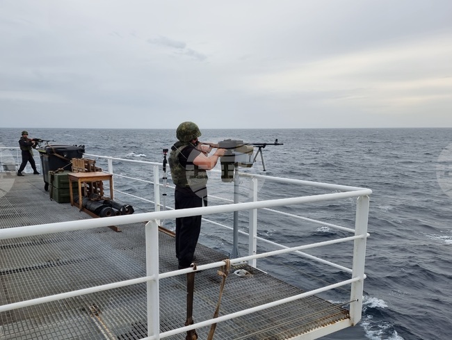 Day 22 – DRILLS – MACHINE GUN – ANTARCTICA – NAVAL RSV 421