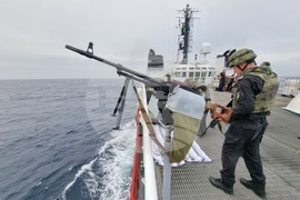 Day 22 – DRILLS – MACHINE GUN – ANTARCTICA – NAVAL RSV 421