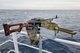 Day 22 – DRILLS – MACHINE GUN – ANTARCTICA – NAVAL RSV 421