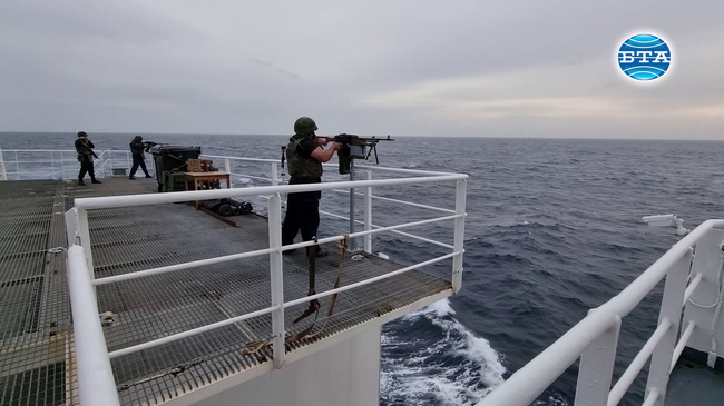 Day 22: Drill Conducted Onboard RSV 421 to Reflect Potential Attacks of Fast-moving Surface Objects