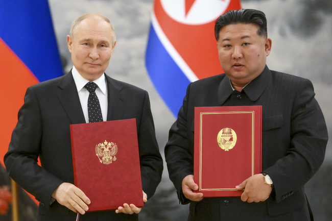 Руският президент Путин подписа закон за ратификацията на стратегическото партньорство със Северна Корея