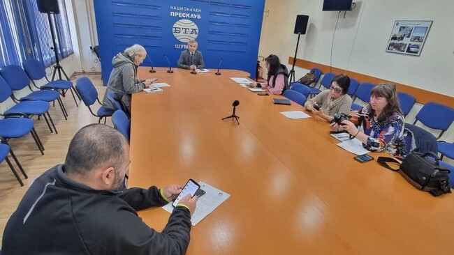 Пресконференция по повод предстоящо откриване на нов цифров планетариум в сградата на Астрономическата обсерватория на Шуменското плато