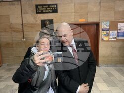 Снимка: Асоциация на прокурорите в България - Иван Гешев пред ученици от професионална гимназия „Хенри Форд“