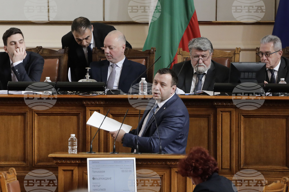 Парламент - заседание - Петър Петров