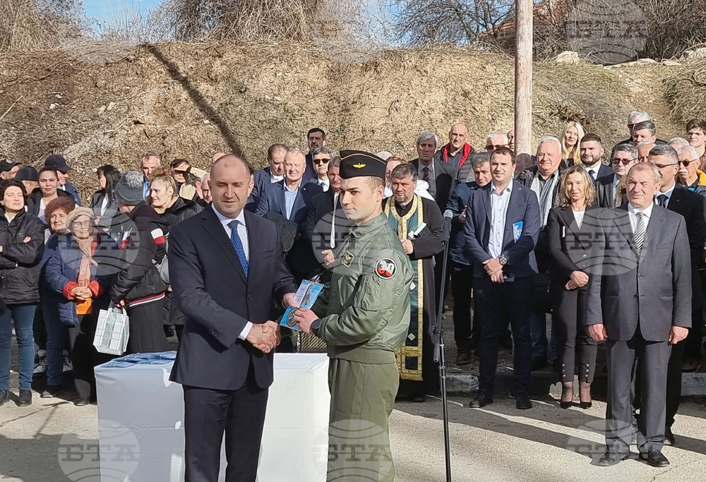 Плевен - Румен Радев - Изнесен комплекс за авиационно образование - откриване