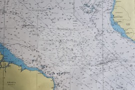 Ден 23 - карта - Антарктида - Св. св. Кирил и Методий - Атлантически океан - ъпуелинг - Гвинейско противотечение