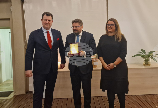 Северна Македония - Скопие - награда - "Будител за 2024 г."