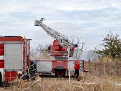 Село Катуница - пожар - хвостохранилище