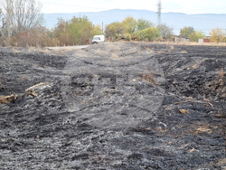 Село Катуница - пожар - хвостохранилище