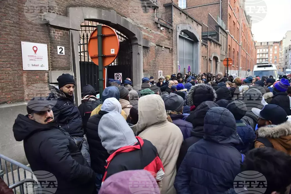 Белга: Повече от 100 000 души са потърсили убежище в Белгия през миналата година