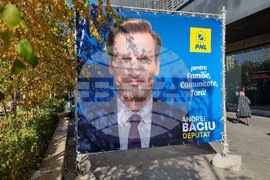 Румъния - предизборни плакати