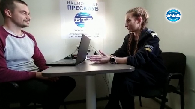 Габриела Иванова, старшина II степен: Професията е мъжка, но исках да се впусна в приключения