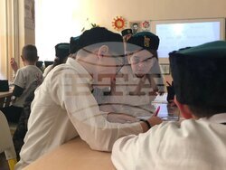 Екипът на Регионален исторически музей - Благоевград, воден от д-р Кирил Алексиев, взе участие в открит урок, посветен на Христо Ботев