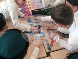 Екипът на Регионален исторически музей - Благоевград, воден от д-р Кирил Алексиев, взе участие в открит урок, посветен на Христо Ботев