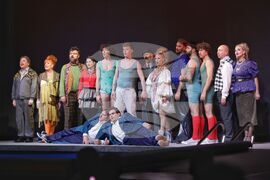 Музикален театър - премиера - репетиция