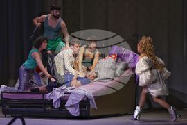 Музикален театър - премиера - репетиция