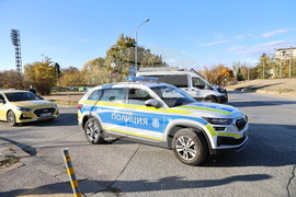 Пловдив - таксиметрови шофьори - протест