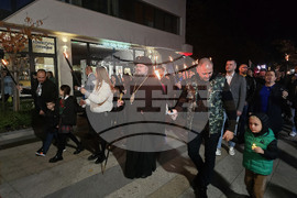 Враца - Ден на народните будители - Факелно шествие на родолюбието