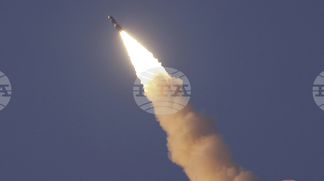 Северна Корея отново изстреля балистична ракета, заяви южнокорейската армия