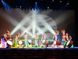 Японската група Wadaiko-Sai представя традиционните барабани тайко в София и Стара Загора, снимки – организатори/ японско посолство