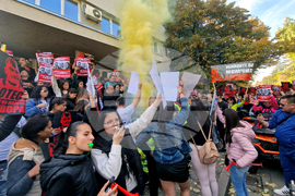 Попово - протест - справедливост за Момчил