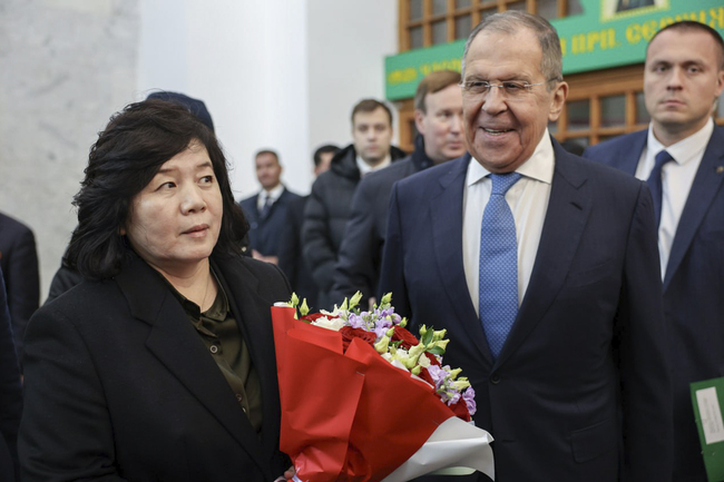 Министърката на външните работи на Северна Корея обеща пълна подкрепа за Русия във войната с Украйна