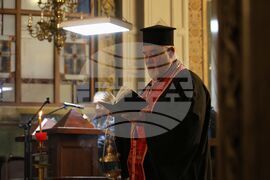 Бургас - храм "Св. св. Кирил и Методий" - панихида