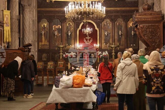 Бургас - храм "Св. св. Кирил и Методий" - панихида