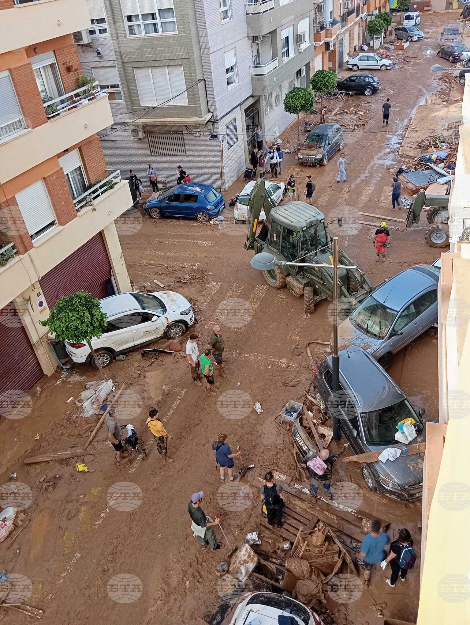 Испания - Област Валенсия - наводнения