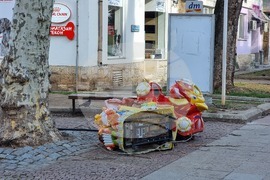 Враца - силен вятър - щети