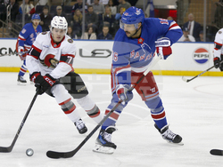 Senators Rangers Hockey