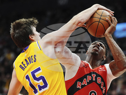 Lakers Raptors Basketball