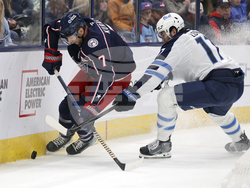 Jets Blue Jackets Hockey