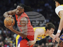 Lakers Raptors Basketball