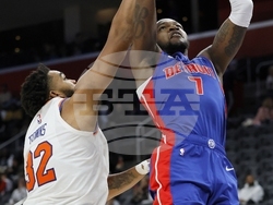 Knicks Pistons Basketball