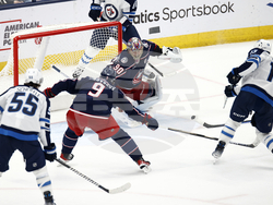 Jets Blue Jackets Hockey
