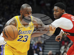 Lakers Raptors Basketball