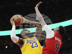 Lakers Raptors Basketball